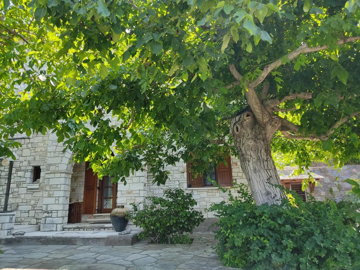 White Stone House With Great Sea View Villa Tsagarada Exterior photo