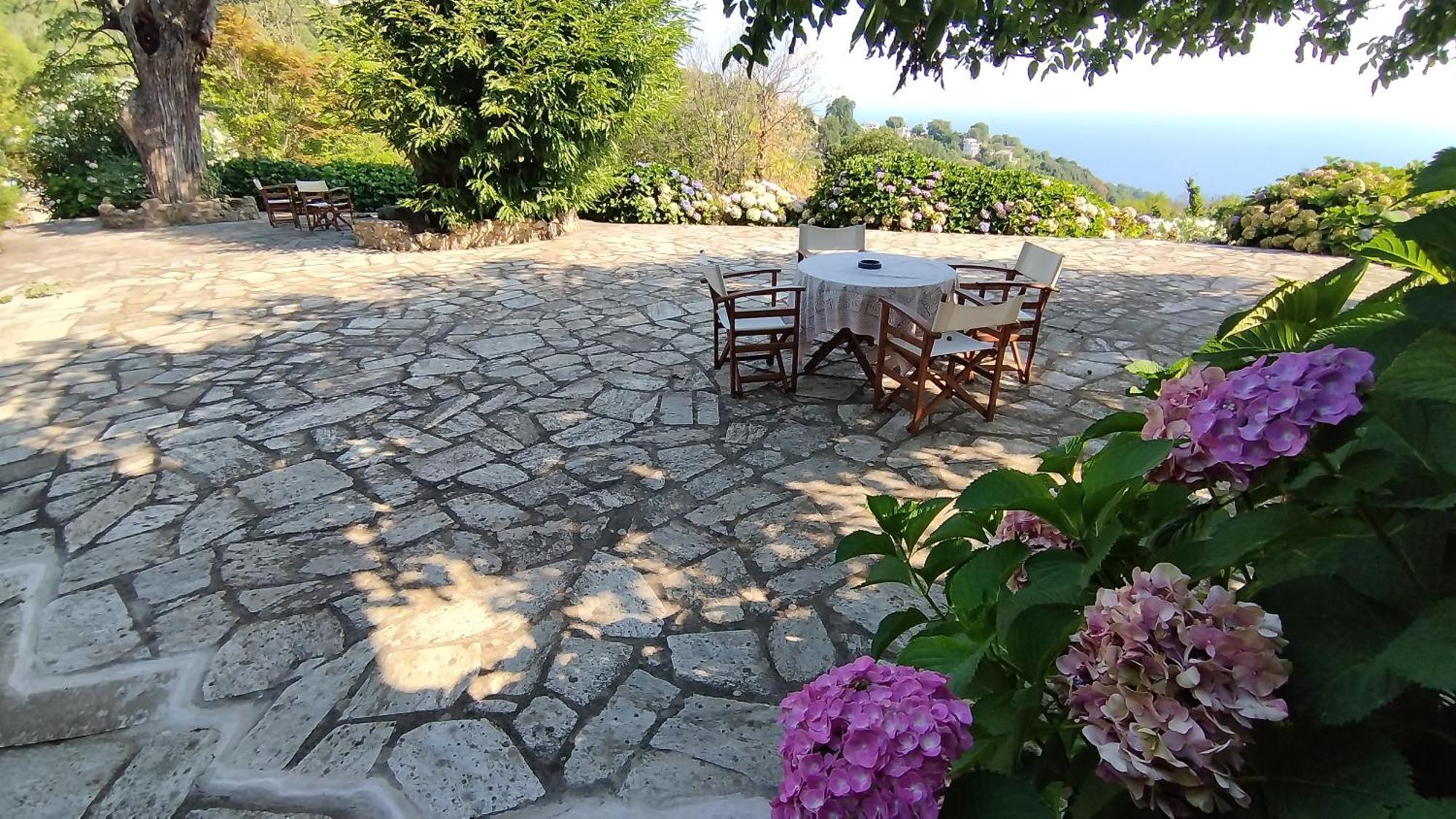 White Stone House With Great Sea View Villa Tsagarada Exterior photo